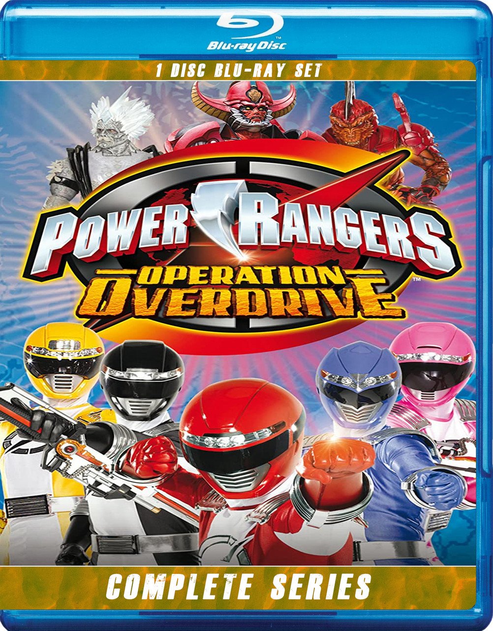 Power Rangers Operation Overdrive Complete Series Blu Ray