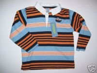 Gymboree BOATS AND BRIDGE Submarine Stripe Shirt 3T