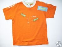 Gymboree ALL STAR CHAMP Orange BUG Detective TOP 3T