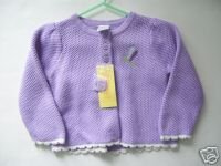 NWT Gymboree BOTANICAL BABIES Cardigan Sweater 12-18 M