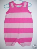 Hanna Andersson One Piece Pink Romper 70