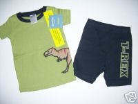 NWT Gymboree DINOSAUR SLEEPWEAR T-Rex Gymmies 3