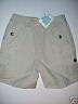 NWT Gymboree SAFARI TREK Khaki Cargo Shorts 6-12 m