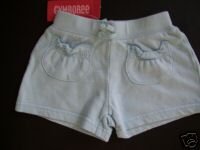 NWT Gymboree STRAWBERRY FARM Blue Pocket Shorts 6-12 m