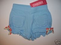 NWT Gymboree ISLAND GETAWAY Blue Ruffle Shorts 3-6 m