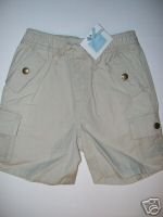 NWT Janie and Jack Kahki Cargo Shorts 2T