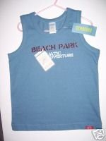 NWT Gymboree SALT WASHED Blue Beach Park Tank Top 4