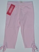 NWT Gymboree LOVE IS IN THE AIR Pink Tie Capri 3-6 m