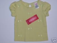 NWT Gymboree LOVE IS IN THE AIR Green Bow Top 6-12m