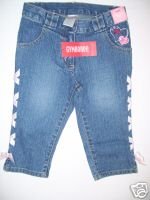 NWT Gymboree LOVE IS IN THE AIR Denim Capri JEANS 6