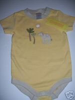 NWT Gymboree TROPICAL OASIS Yellow Onesie Top 3-6 m