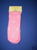 NWT Gymboree TROPICAL OASIS Salmon Flower SOCKS 6-12 mo