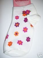 NWT Gymboree SAVANNA SUNSET Flower Ankle Socks 8 and up