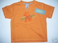 NWT Gymboree JUNGLE PRESERVE Orange Monkey TOP 18-24 m