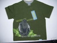 NWT Gymboree JUNGLE PRESERVE GORILLA TEE SHIRT 3