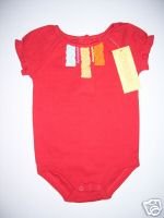 NWT Gymboree FIESTA FIESTA Red Ruffle Top 3-6 m