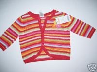 NWT Gymboree FIESTA FIESTA Crop Sweater Girl 3-6 m