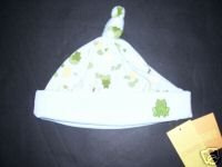 NWT Gymboree TINY POND Boy Frog Beanie Hat 3-6 m