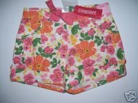 NWT Gymboree CORAL REEF Floral Girl Shorts 8