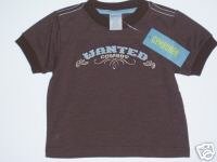 NWT Gymboree SUMMER RODEO Wanted Cowboy Tee 6-12 m