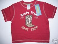 NWT Gymboree SUMMER RODEO Dusty Boots Shirt 12-18 m