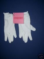 NWT Gymboree PARISIAN ROSE White Dressy Gloves 3-4