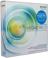 Sony Creative-Academic Vegas Pro 11 Win Vista/Win 7 DVD