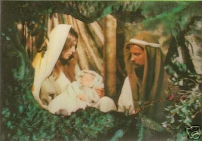 Jesus, Mary & Joseph - 3D Card