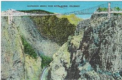 Suspension Bridge over Royal Gorge CO