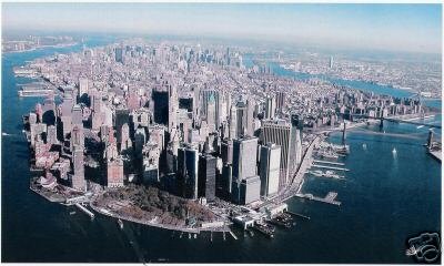 New York City Skyline - Entire Manhattan Island