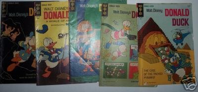 Set of 5 - Disney Donald Duck