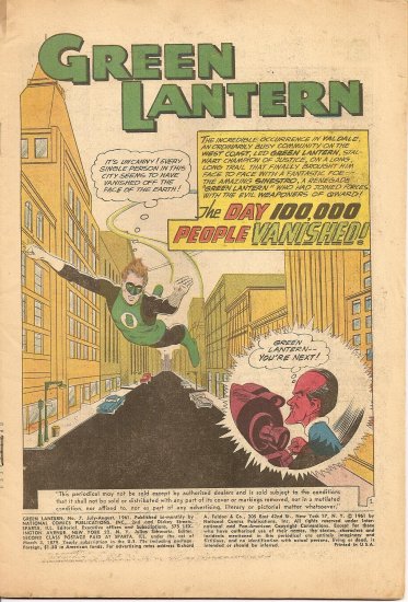 Green Lantern #7 & Aquaman #9 - Set of 2 early comics