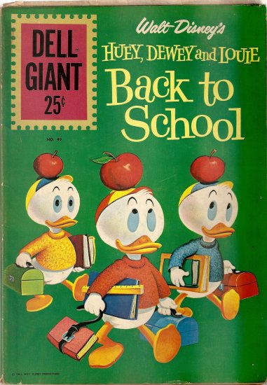 Dell Giant - Walt Disney's Huey, Dewey & Louie