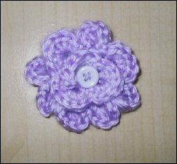 lilac blossom pin