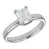 Radiant cut Diamond ring