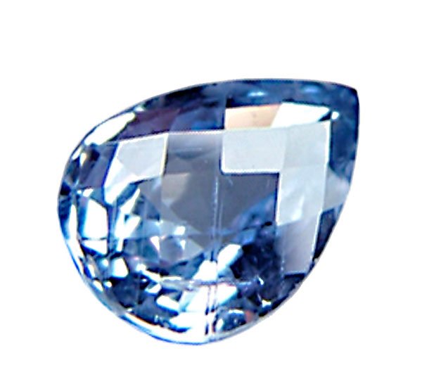 1.14 ct. Sapphire, Color Change Blue to Pink Pear Faceted Natural Gemstone Ceylon
