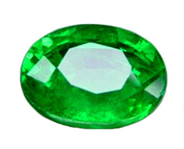 SOLD 1.25 ct. Tsavorite Garnet, Chrome Green, Oval Faceted Natural Gemstone