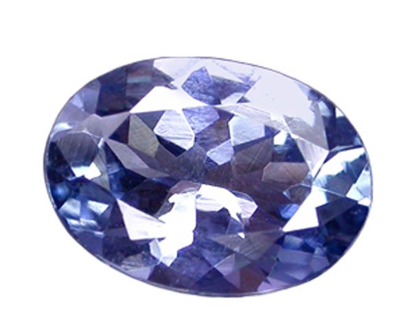 sold 0.98 ct. Tanzanite, IF-VVS1, Platinum Blue Violet, Oval Faceted Natural Unheated Gemstone