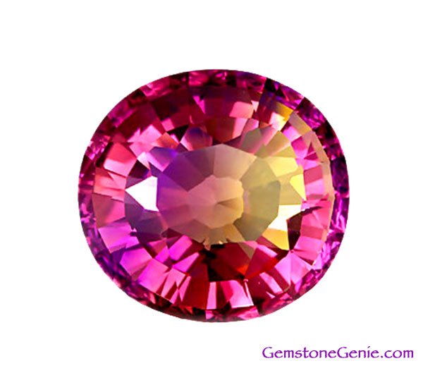 sold 48.45 ct. Flawless (IF) Ametrine, Purple/Yellow, Cushion Faceted Natural Gemstone, Bolivia
