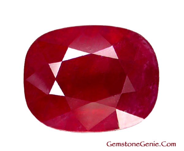 4.70 ct. Ruby, Glowing Rich Red, Oval Facet Natural Gem