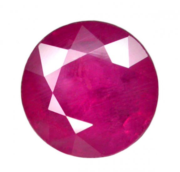 HOLD 1.48 ct. Ruby, Pinkish Red, Round Faceted Natural Gemstone