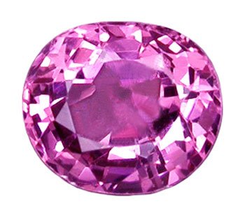 0.95 ct. Spinel, Rich Pink, Nearly Flawless/VVS1 Oval Faceted Unheated Gemstone, Burma