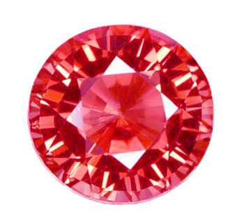0.56 ct. Tourmaline, Pink Rose, VVS1 Round Faceted Untreated Natural Gemstone, Mozambique