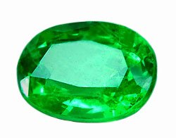 1.12 ct. Tsavorite Garnet, Electric Chrome Green, Oval Faceted Gemstone