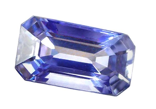0.86 ct. Sapphire, Blue, VVS Emerald Faceted Natural Gemstone, Ceylon