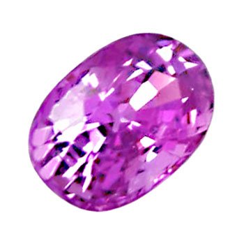 1.00 ct. Sapphire, Intense Violet/Purple, VVS Oval Faceted Natural Gemstone, Ceylon