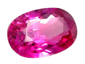 0.63 ct. Sapphire, Rich Royal Pink, VVS-VS, Oval Faceted Natural Gemstone, Ceylon