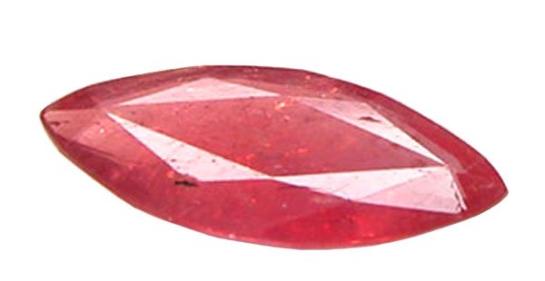 HOLD 0.95 ct. Ruby, Pinkish Red, Marquise Faceted Natural Gemstone, Madagascar