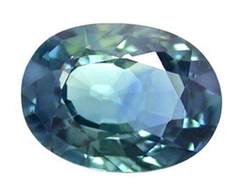 SOLD ? 1.04 ct. Sapphire, Greenish Blue, VVS1 Oval Faceted Natural Gemstone, Ceylon