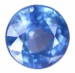 SOLD 1.35 ct. Sapphire, VVS1, Blue, Round Faceted Gem, Ceylon